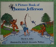 Cover: A Picture Book of Thomas Jefferson by David A. Adler