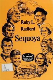 Cover: Sequoya by Ruby Lorraine Radford