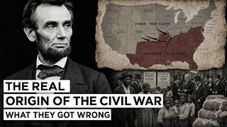 Cover: The True Origin of the American Civil War: What Historians Get Wrong by Markets of the Past