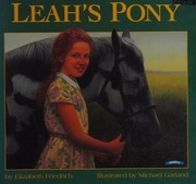 Cover: Leah's Pony by Elizabeth Friedrich