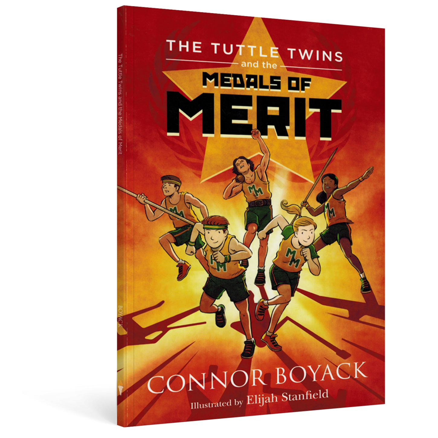 Cover: The Tuttle Twins and the Medals of Merit by Connor Boyack
