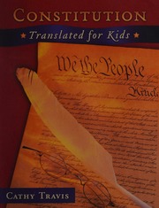 Cover: Constitution Translated for Kids by Cathy Travis