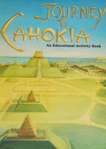 Cover: Journey to Cahokia: An Educational Activity Book