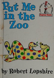 Cover: Put Me in the Zoo