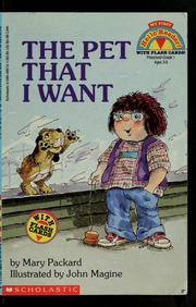 Cover: The Pet That I Want